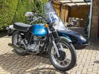 Used Triumph TR6 1972 Blue Cabriolet