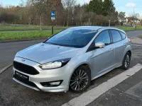 Used Ford Focus ST-Line X 140 HP (102 kW) 2018 Silver Hatchback