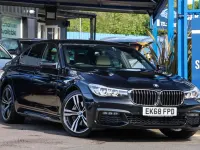 Used BMW 730 M Sport 2018 Black sapphire metallic paint Sedan