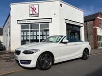 Used BMW 218 Sport Line 150 HP (110 kW) 2016 White Cabriolet