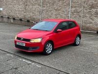 Used VW Polo SE 85 HP (62 kW) 2010 Red Hatchback