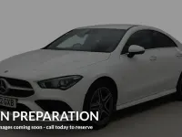 Used Mercedes CLA250e AMG Line Premium 218 HP (160 kW) 2022 White Coupe