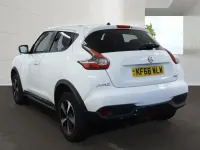 Used Nissan Juke 112 HP (82 kW) 2019 White SUV