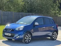 Używany Nissan Micra N-TEC 80 KM (58 kW) 2017 Niebieski Hatchback