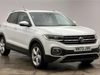 Used VW T-Cross SEL 150 HP (110 kW) 2023 White SUV