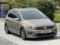 Used VW Golf Sportsvan GT 2016 Gold MPV