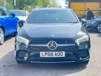 Used Mercedes A200 AMG line 2018 Black Hatchback