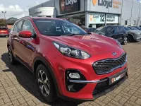 Used Kia Sportage 136 HP (100 kW) 2019 Red SUV