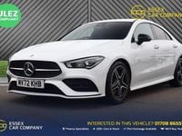 Used Mercedes CLA200 AMG line 163 HP (119 kW) 2022 White Coupe