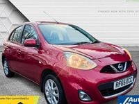 Used Nissan Micra Acenta 80 HP (58 kW) 2015 Red Hatchback