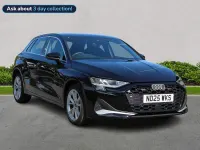 Used Audi A3 Sportback Sport 204 HP (150 kW) 2025 Black Hatchback