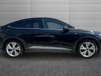Used Audi Q4 e-tron S-Line 150 kW (204 HP) 2023 Mythos black SUV