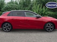 Used Vauxhall Astra Ultimate 130 HP (95 kW) 2025 Red Hatchback