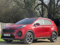 Used Kia Sportage GT-Line 134 HP (98 kW) 2019 Red SUV