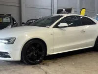 Used Audi A5 Black Edition 245 HP (180 kW) 2014 White Coupe