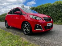 Used Peugeot 108 Allure 82 HP (60 kW) 2014 Red Hatchback