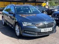 Used Skoda Superb SE Technology 150 HP (110 kW) 2019 Grey Estate