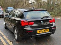 Used BMW 116 Comfort Edition 2018 Black Hatchback