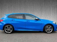 Used BMW M135 Comfort Edition 306 HP (225 kW) 2020 Blue Hatchback