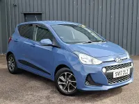 Used Hyundai i10 Premium 87 HP (63 kW) 2017 Blue Hatchback