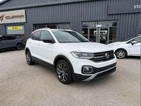Used VW T-Cross Edition 115 HP (84 kW) 2019 White SUV