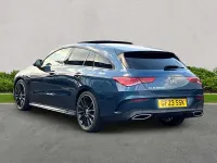 Gebraucht Mercedes CLA220 AMG Line Premium Plus 2023 Blau Limousine