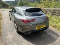 Used Mercedes CLA200 AMG line 163 HP (119 kW) 2020 Grey Coupe