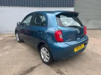 Usata Nissan Micra Acenta 2015 Blu Utilitaria