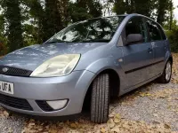 Used Ford Fiesta Zetec 2005 Blue Hatchback