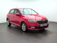 Used Skoda Fabia SE 75 HP (55 kW) 2018 Red Hatchback