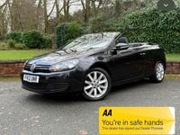 Used VW Golf Cabriolet S 2012 Black Cabriolet