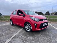 Used Kia Picanto 66 HP (48 kW) 2019 Red Hatchback