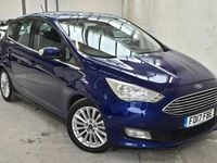 Used Ford C-MAX Titanium 125 HP (91 kW) 2017 Blue MPV