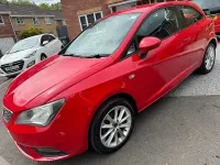 Usata Seat Ibiza 83 CV (61 kW) 2014 Rosso Utilitaria