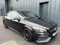 Used Mercedes CLA200 AMG line 2019 Black Coupe