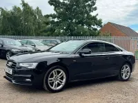 Used Audi A5 S-Line 2015 Black Coupe
