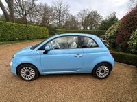Used Fiat 500C Lounge 2016 Blue Cabriolet