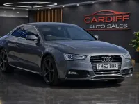 Begagnad Audi A5 S-Line 2013 Grå Sportkupé