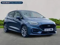 Used Ford Fiesta ST-Line 125 HP (91 kW) 2023 Blue Hatchback