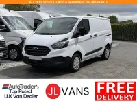 Used Ford Transit Custom 105 HP (77 kW) 2023 White Van