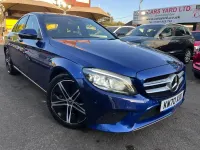 Used Mercedes C200 2020 Blue Sedan