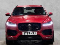 Used Jaguar F-Pace Supercharged 381 HP (280 kW) 2017 Red SUV