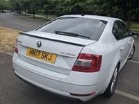 Used Skoda Octavia SE L 150 HP (110 kW) 2017 White Hatchback