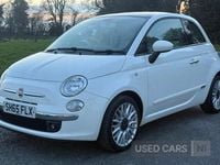 Used Fiat 500 Lounge 69 HP (50 kW) 2015 White Hatchback