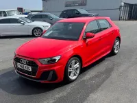 Used Audi A1 Sportback S-Line 116 HP (85 kW) 2019 Red Hatchback