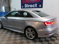 Used Audi A3 S-Line 150 HP (110 kW) 2015 Silver Sedan