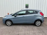 Used Ford Fiesta Zetec 2010 Blue Hatchback