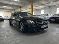 Used Mercedes E200 AMG line 184 HP (135 kW) 2018 Black Sedan