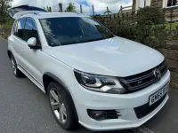 Used VW Tiguan R-line Edition 150 HP (110 kW) 2015 White SUV