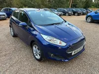 Used Ford Fiesta Zetec 2015 Blue Hatchback